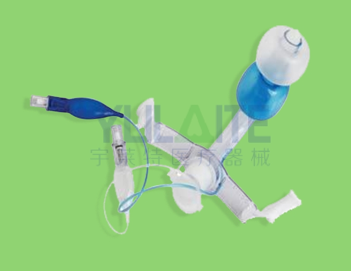 Double-lumen tracheostomy tube